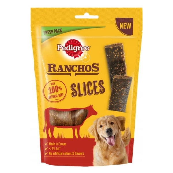 PEDIGREE Ranchos Slices - Hundeleckerlis mit Rindfleisch 0,06 kg