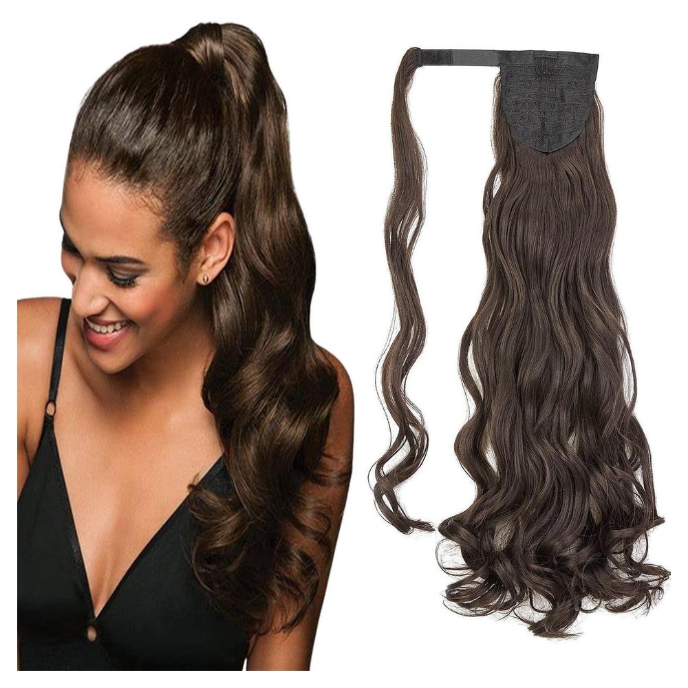 Ponytail Extensions Clip in Pferdeschwanz Haarteil 60 cm Mit 1 St