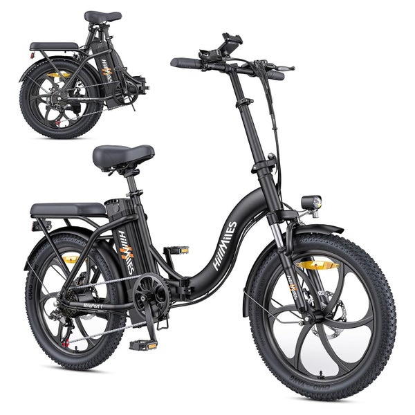 Hillmiles MilePort 1 20'' Faltbares E-Bike 250W 36 V 13 Ah 1 St
