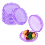 Pillendose Mini Pillen Organizer Tragbar Vitamin Halter 5 Li 1 St