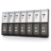 Pillendose 7 Tage Groß Medikamentenbox XL für Vitamine White 1 St