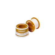 BSN Leukopor Fixierpflaster im Schutzring 1 Rolle - 5 m x 2,5 cm