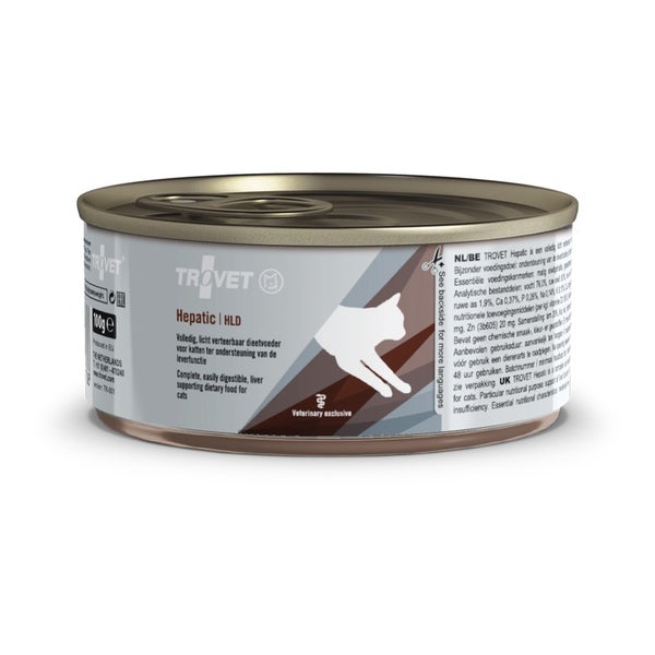 TROVET Hepatic HLD Katzennassfutter 0,1 kg
