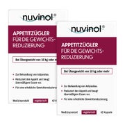Produktabbildung: nuvinol® Appetitzügler Doppelpack 2X42 St