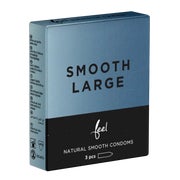 Produktabbildung: «Smooth Large» Kondome – Extra große Passform, 56 mm, 3 St. (3 Kondome) 3 St