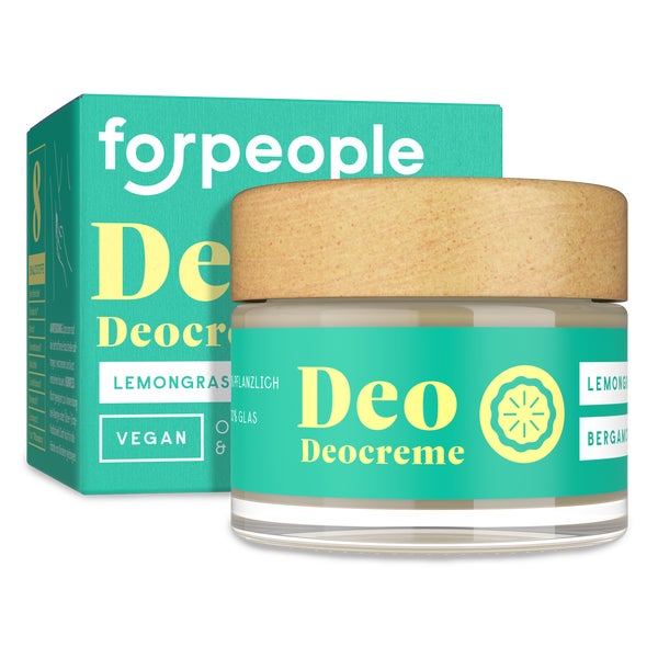 forpeople – Bio Deocreme Lemon, vegan & natürlich wirksam 50 g