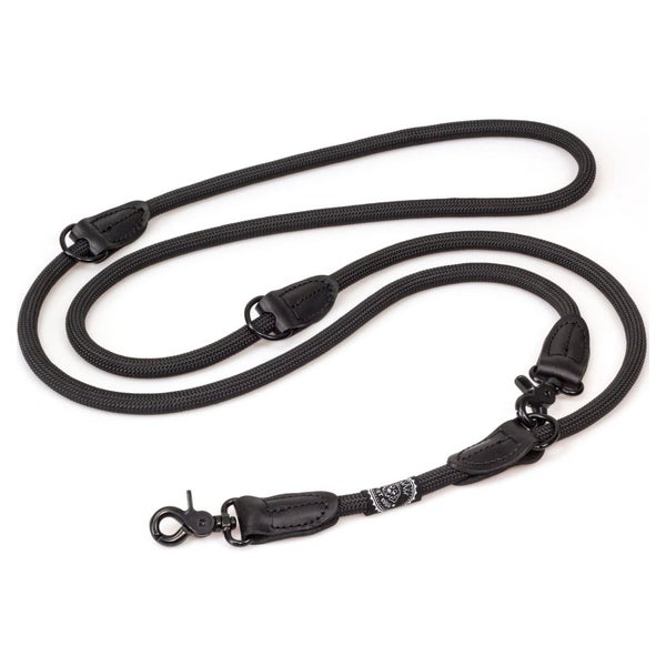 HUND IST KÖNIG 2,3 m x 15 mm verstellbare Leine für Hunde 1 St