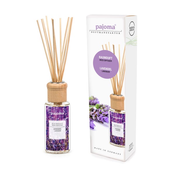 pajoma® Raumduft 100 ml inkl. Duftstäbchen, Lavendel 100 ml