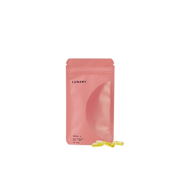 LUNARY Omega 3 (DHA+EPA) - hochwertiges Algenöl, 100% vegan 30 St