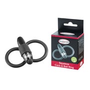 MALESATION - Squeeze Cock & Ball Ring (mit Vibration) 1 St