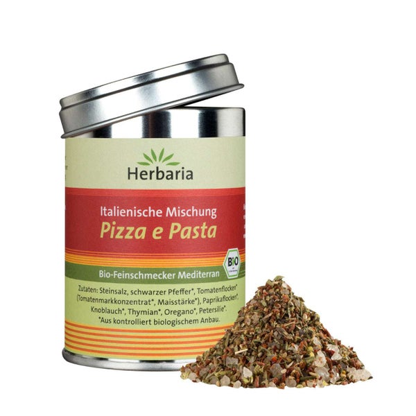 Herbaria Pizza e Pasta Gewürzmischung Bio 100 g