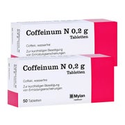 COFFEINUM N 0,2 g Tabletten Doppelpack 2X50 St