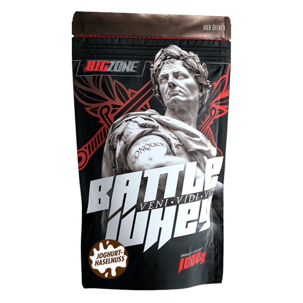 Big Zone Battle Whey Joghurt Haselnuss 1000 g