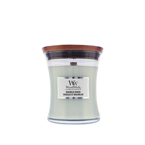 WoodWick Glas Medium/Magnolie Birke 0,61 kg