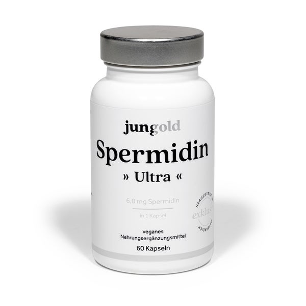 jungold Spermidin Ultra - 6 mg aus Weizenkeim und Chlorella 60 St