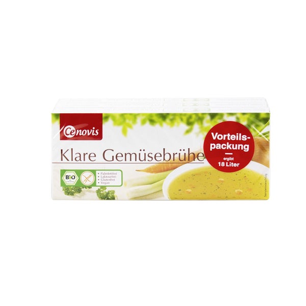Cenovis Bio Klare Gemüsebrühe - 3 x 12 Würfel 6 g
