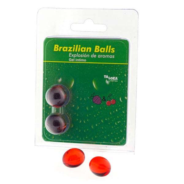 Taloka - Brasilianische Kugeln - Erdbeere&Kirsch