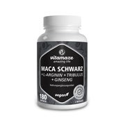 Maca Schwarz+tribulus+ginseng Komplex Kapseln 180 St