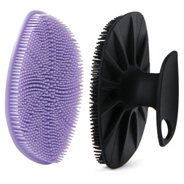 Silikon Gesichtsreiniger Peeling Pad Massagegerät Schwarz Li 1 St