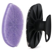 Silikon Gesichtsreiniger Peeling Pad Massagegerät Schwarz Li 1 St