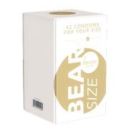 60 «Bear» strapazierfähige Maßkondome aus Fairtrade-Latex (42 Kondome) 42 St