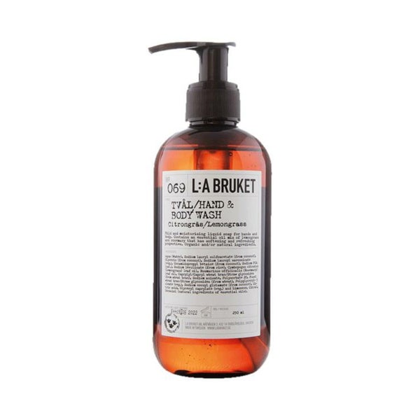 L:A Bruket, 069 Hand & Body Wash Lemongrass