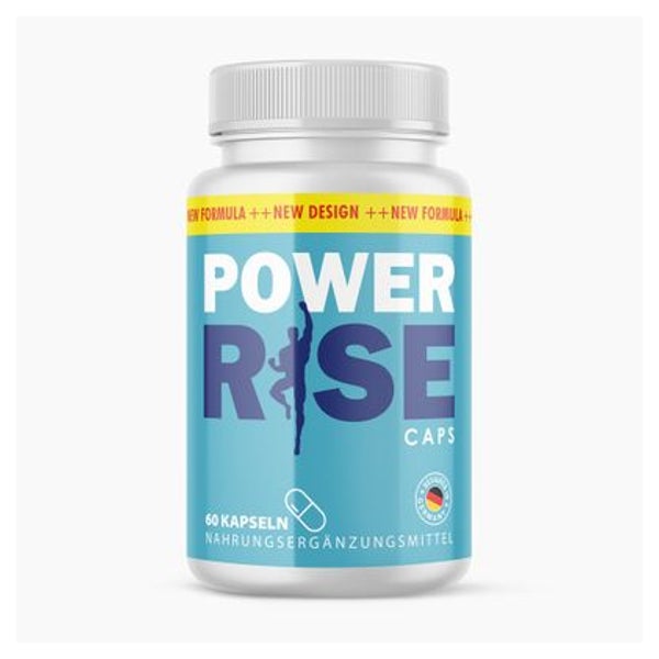Power Rise Kapseln | Vitalität | für Männer 60 St