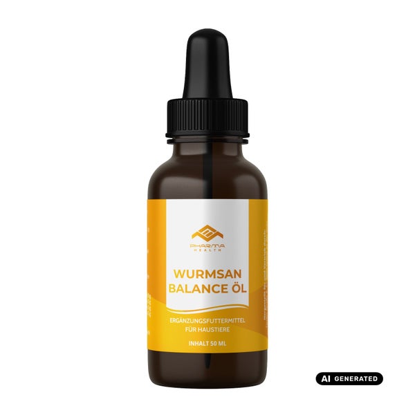 Pharma Health | Wurmsan Balance Öl | für Hunde & Katzen 50 ml