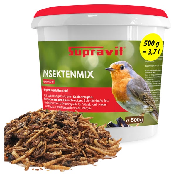Supravit Insektenmix Vogelfutter 500g 500 g