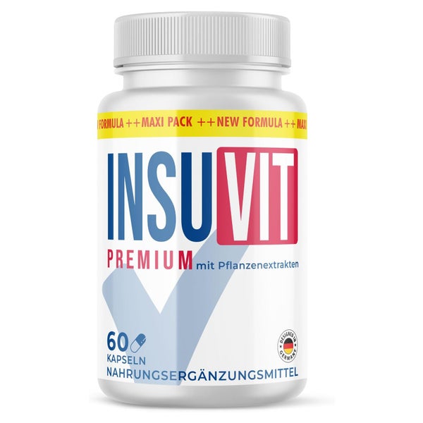 Insuvit Premium Kapseln | mit Pflanzenextrakten 60 St