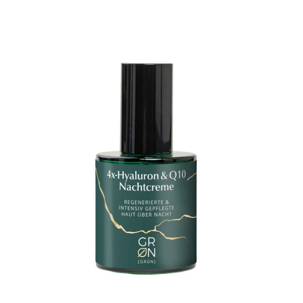 Grün Organics 4x-Hyaluron- & Q10-Nachtcreme