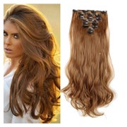 Haarverlängerungen Clip in Full Kopf Ombre 43.18 cm (8er Pac 1 St