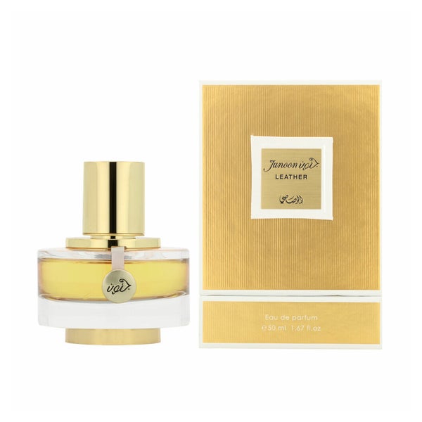 Rasasi Junoon Leather Eau De Parfum Spray 49ml für Frauen 0,049 l