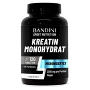 Bandini Mikronisiertes Kreatin-Monohydrat Tabletten 120 St