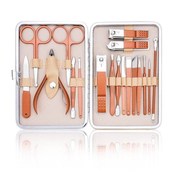 Maniküre Set Nagelknipser Professionell Fußpflege Fingernäge 1 St