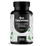 Bor 4 mg - 450 Tabletten - Bloom Naturals 450 St