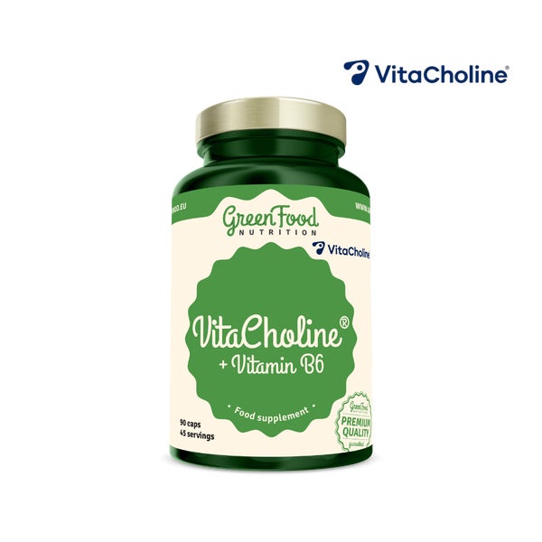 GreenFood Nutrition Cholin + Vitamin B6 90 St