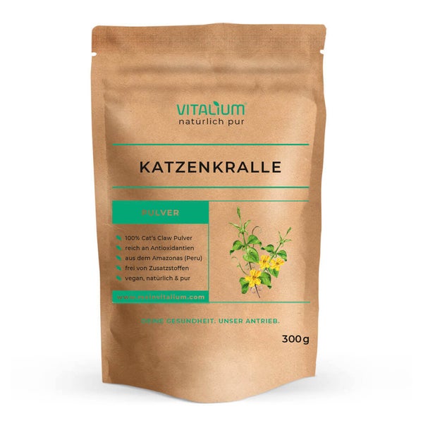 meinVitalium - reines Katzenkralle Pulver 300 g