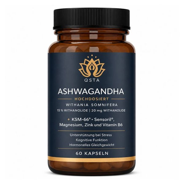 QSTA  Ashwagandha KSM-66 Kapseln 60 St