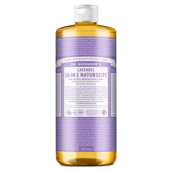 Dr. Bronner's Lavendel 18-in-1 Naturseife  Liquid Soap 945 ml