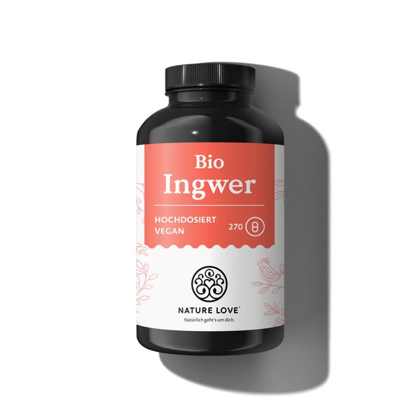 Bio Ingwer 270 Kapseln Nature Love  St