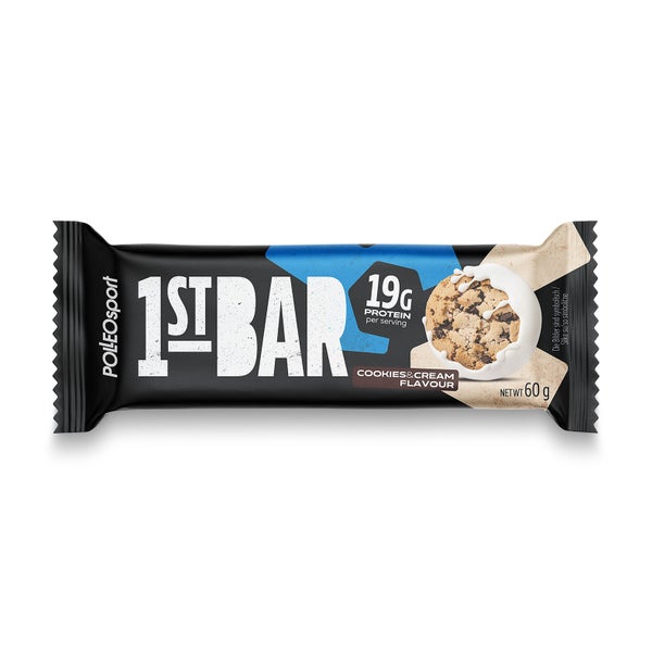Polleo 1st Bar, 60 g, Cookies & Cream 60 g