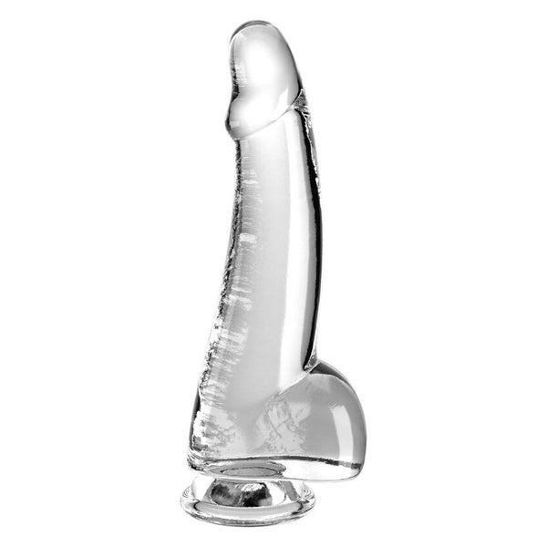 King Cock - Clear Dildo mitHoden