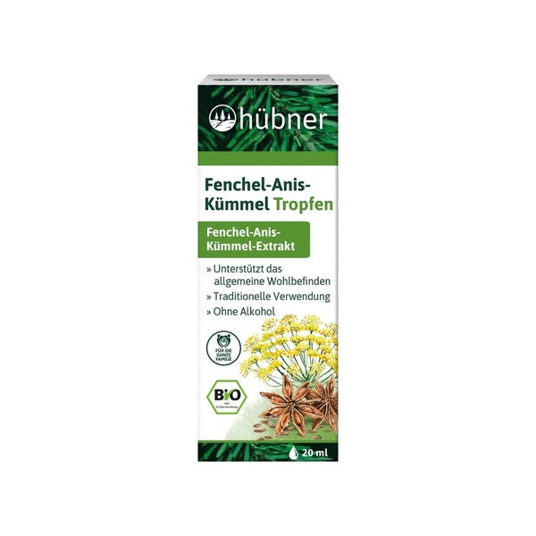 Hübner Fenchel-Anis-Kümmel Tropfen 20 ml