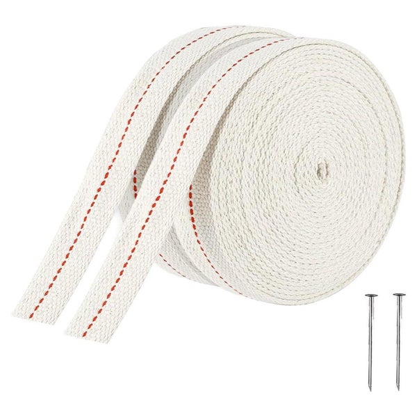 Öllampendocht Baumwolle Glasfaser 10mm 4m Laterne 10mm#1 1 St