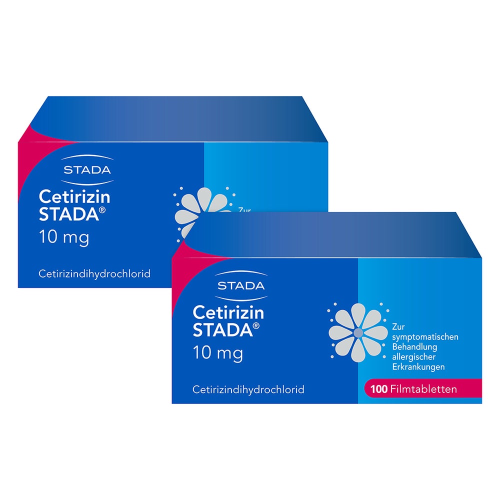 Cetirizin STADA® 10 mg Doppelpack 2X100 St