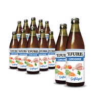 TJURE - Consommé Geflügel - 6er Pack | Energie und Kraft für  Katze und Hund | Mineralien 1920 ml