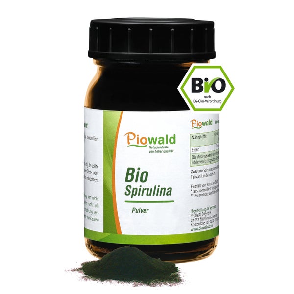 Piowald BIO Spirulina Pulver 100 g