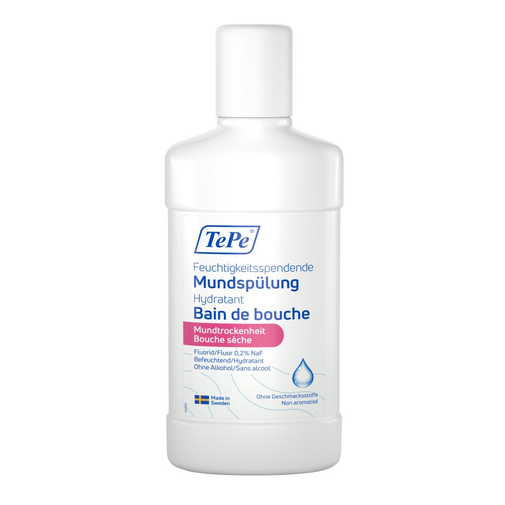 Tepe Feuchtigkeitsspendende Mundspülung Ohne Geschmack 500 ml