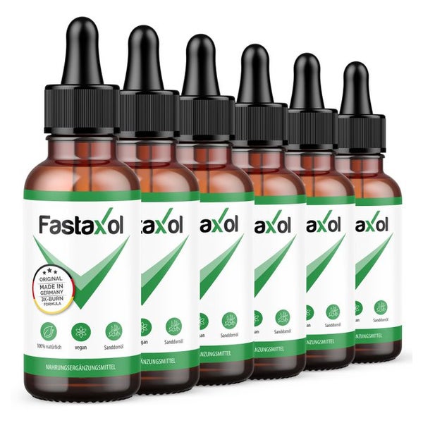 Fastaxol Tropfen | 6 Flaschen | aktiven Lebensstil 60 ml